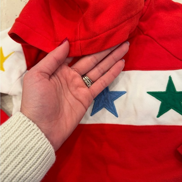 Mini Boden Appliqué Star Hoodie for Kids - Picture 4 of 5